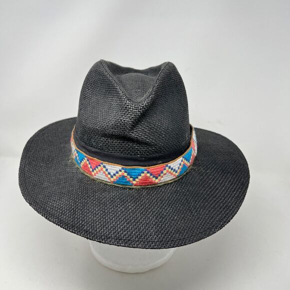 San Diego Hat Company Southwestern Aztec Strap Wide Brim Rodeo Western OS - Picture 5 of 7